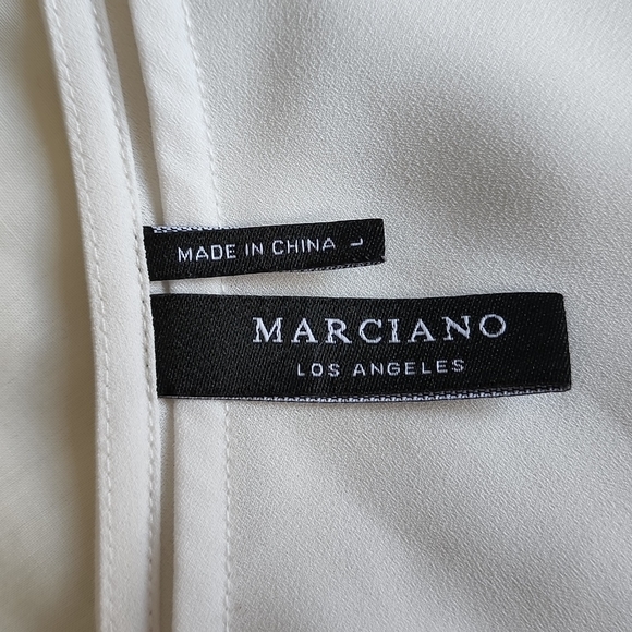 Marciano White One Shoulder Asymmetrical Top - Picture 11 of 14